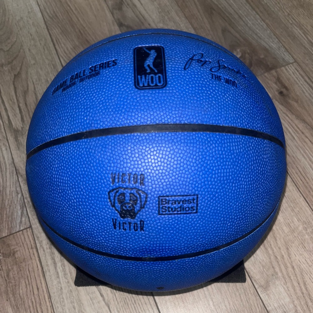 Bravest Studios Pop Smoke Limited Edition NBA Regulated outdoor/indoor basketbal